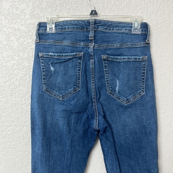 Wild Fable Denim Skinny Jean Pin Stripe Blue size 8 29 Regular - Picture 9 of 15